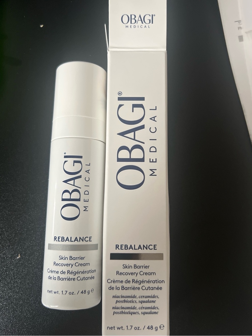 Obagi Medical Rebalance Skin Barrier Recovery Cream 1.7 Oz full size